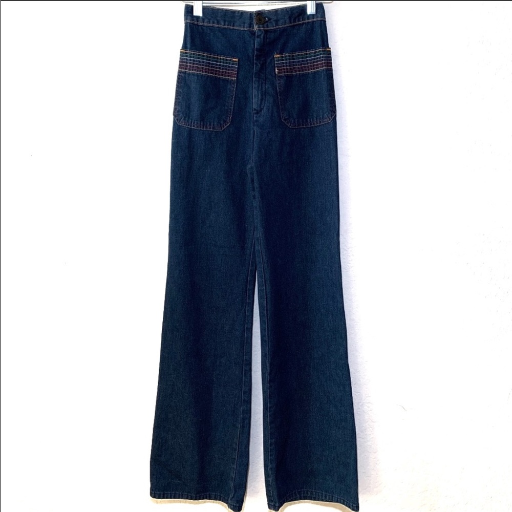 Levi’s Wide Leg High Rise Front Pocket 70s Jeans